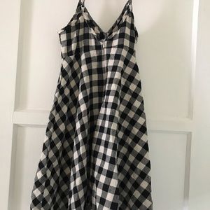 Cute black and white gingham dress